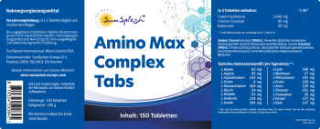 SunSplash Amino Max Complex Caps