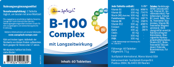 SunSplash B-100 Complex mit Langzeitwirkung