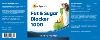 SunSplash Fat & Sugar Blocker 1000