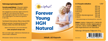 SunSplash Forever Young - HGH Natural