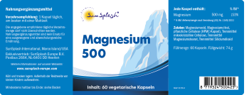 SunSplash Magnesium 500