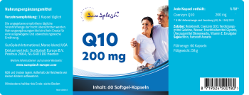 SunSplash Q10 200 mg