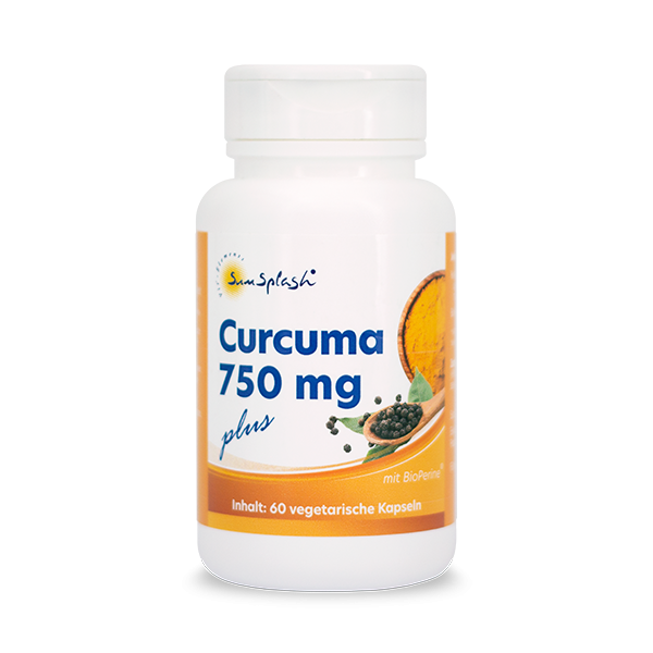 SunSplash Curcuma 750 mg plus